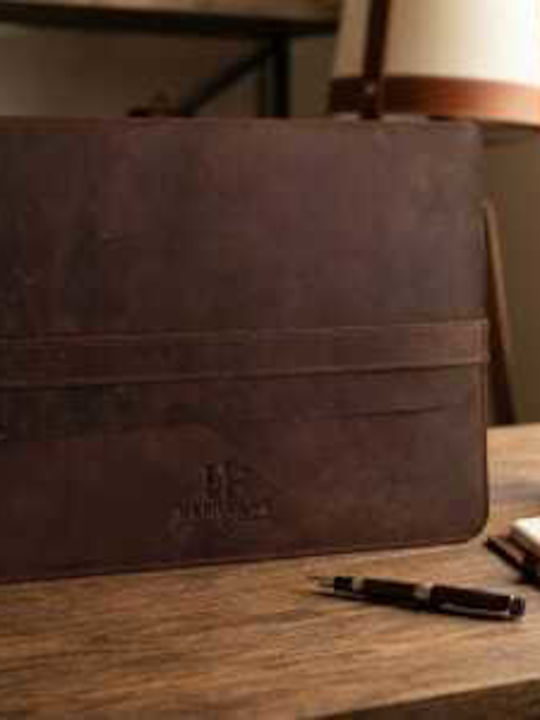 HF Milano HF Milano Laptoptasche Für Laptop 13.5 Mit Braune Farbe