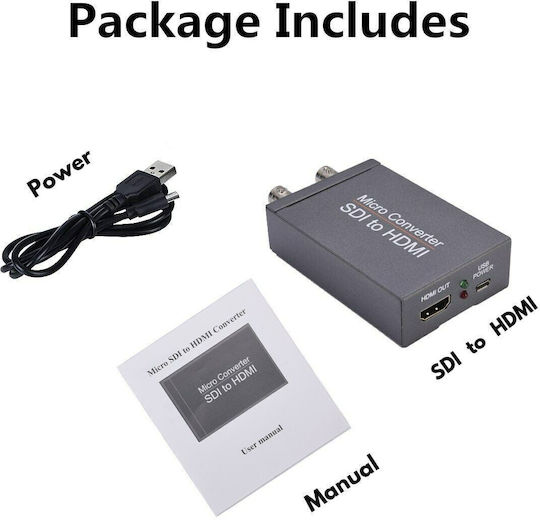 Микро конвертор SDI към HDMI към видео конвертор