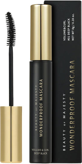 Bom Mascara Αδιάβροχη Μαύρη 1gr