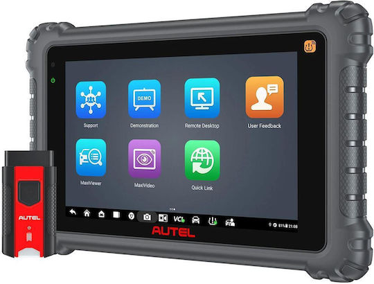 Autel Maxicom Mk906 Pro2-ts Tester Profesional de Diagnosticare Auto Codare ECU Tpms Adas Bi-direcțional Android 10.0 Can Fd Doip Android 10.0 4gb Ram 128gb Stocare Ecran de 8 Inch Baterie 11600 Mah