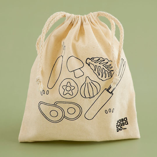 Jabadabado Vegetables in Bag 7 pcs Wooden