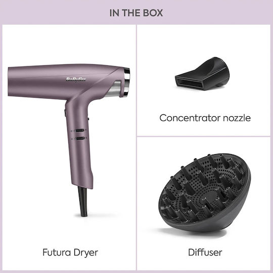 Babyliss Ionic Πιστολάκι Μαλλιών με Φυσούνα 1600W
