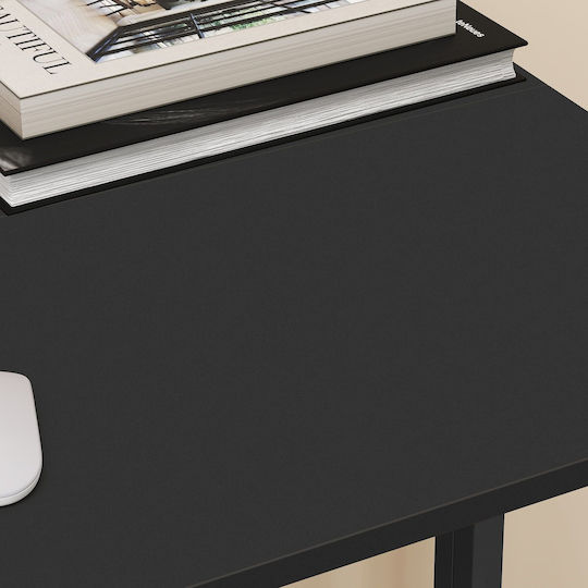 Leobert Computer Büro Holz Schwarz 80x40x75cm