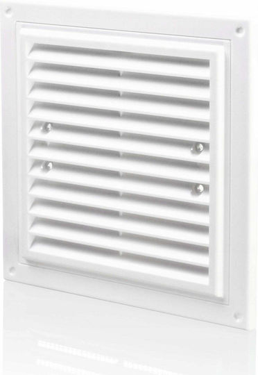 Ventika Lüftungsgitter 20,5x20,5cm Quadratisches mit Sieb