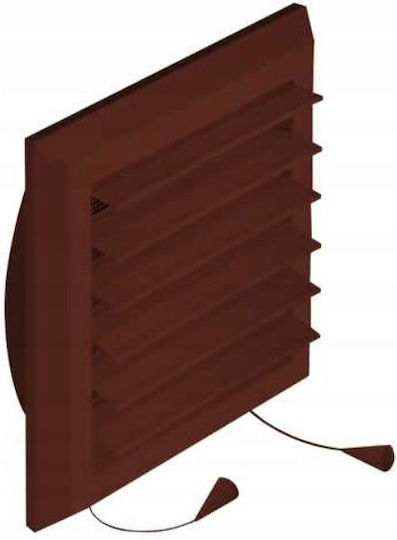 Awenta Vent Louver 14x14cm Square With Sieve