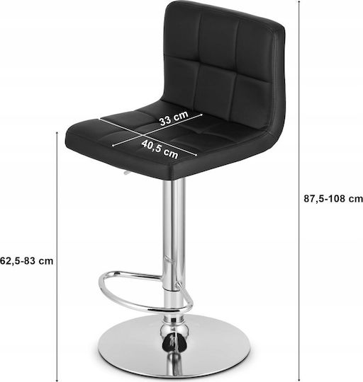 Taburet Bar Prot Negru Culoare 52x61x42cm Taburet Bar Prot Negru Culoare 52x61x42cm