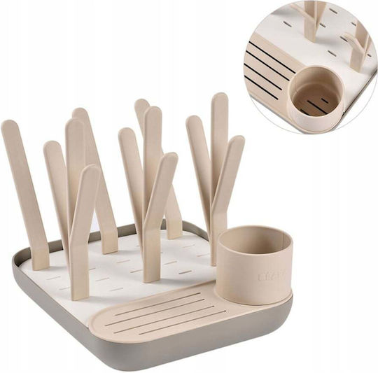 Rack De Uscare Pentru Biberoane Alb
