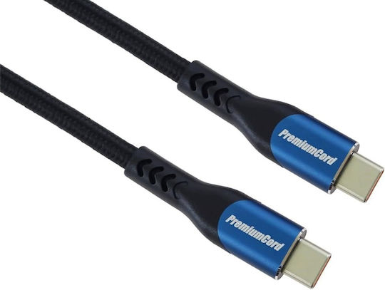 PremiumCord Cablu USB 3.2 USB-C tată - USB-C 100W 0.5m