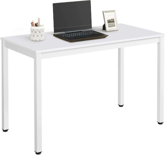 Tessa Kitchen Table Metal White 120x60x76cm