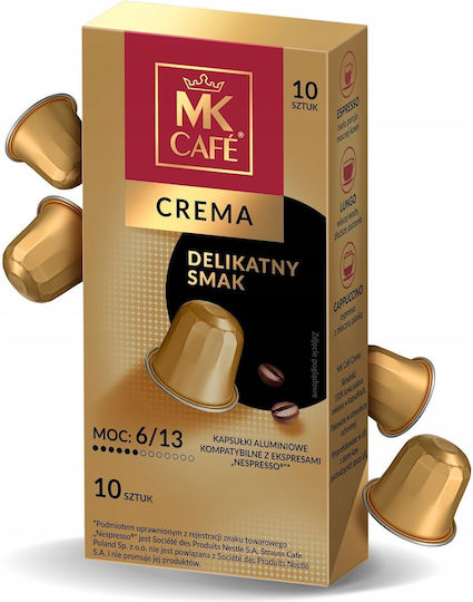 Strauss Coffee Espresso Kapseln Karamell Kompatibel mit Maschine Nespresso 10 Stück