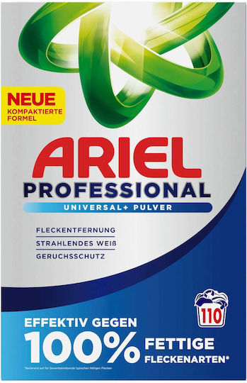 Ariel Професионален Прах за Пране на Дрехи 6.05kg (110 Дози)