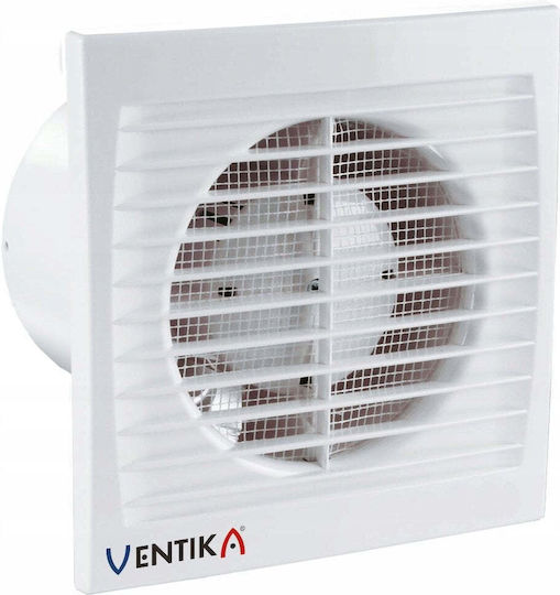 Ventika Wandventilator Badezimmer 150mm Weiß