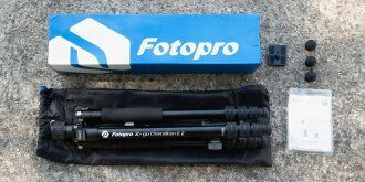 Fotopro Статив X-go от Алуминий със Сферична Глава до 43.7cm и Издръжливост 10kg