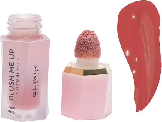 Elixir Blush Me Up Flüssiges Rouge & Blush 203 Braune Rosa 7g 6ml