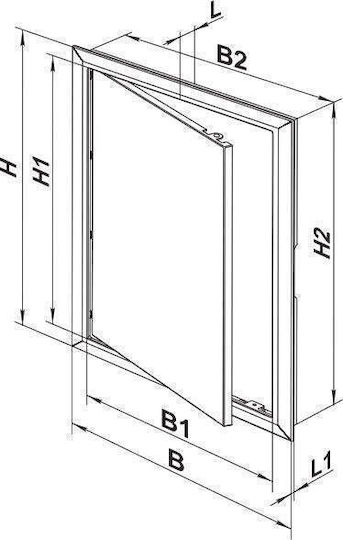 Vents Вентилационна Решетка 15x15см