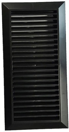 Awenta Вентилационна Решетка 10x24см Квадратна с Мрежа