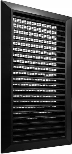 Awenta Вентилационна Решетка 10x24см Квадратна с Мрежа