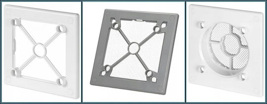 Awenta Vent Louver 15.2x12.5cm Round