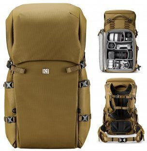 K&F Concept Camera Backpack Khaki