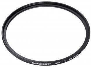 K&F Concept UV Филтър с Диаметър 62mm с HMC Покритие (Multi-Coated) за Фотографски Обективи