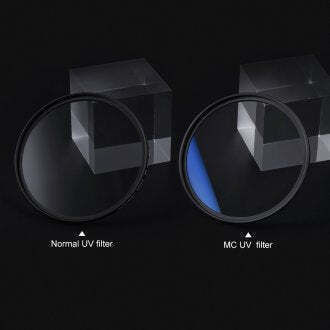 K&F Concept UV Филтър с Диаметър 62mm с HMC Покритие (Multi-Coated) за Фотографски Обективи