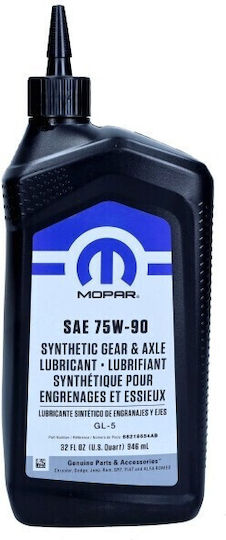Ulei Mopar 75w90 946ml Gl5 Diferențiale Chrysler Jeep Dodge Ram 68218654ab