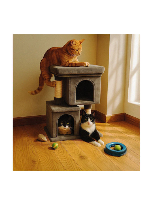 Pets Collection Kratzbaum Katzenbaum Beiges 2 Ebenen 30x40cm Pets Collection Kratzbaum Katzenbaum Beiges 2 Ebenen 30x40cm