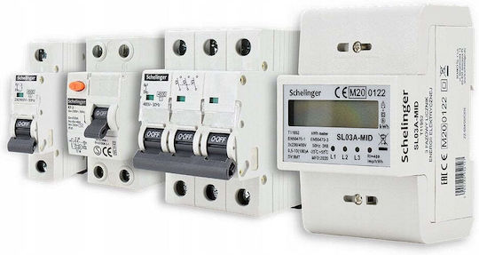 Bemko Automatischer Leistungsschalter 25A Tripolar AC/DC