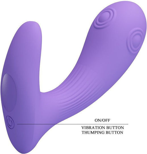 Pretty Love Double Vibrator Purple