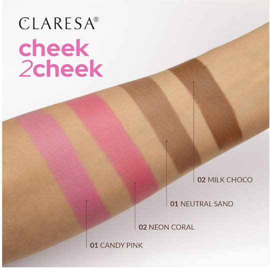 Cheek 2 Cheek Stick Ρουζ Neon Coral 6gr