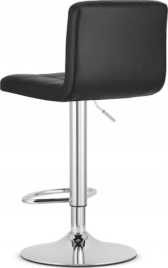 Barhocker mit Verstellbare Höhe Schwarz