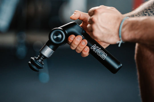 Massage Gun for the Head with Vibration and Heating Function Black
