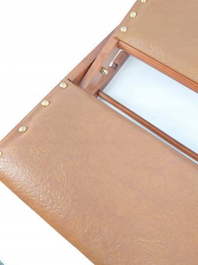 Klappbarer Fußhocker mit Stauraum Hölzernes
