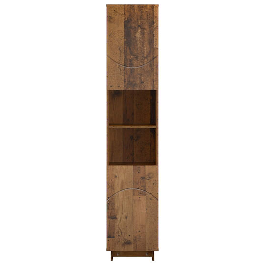 vidaXL vidaXL Bathroom Floor Column Cabinet 36.5x38x180cm Brown
