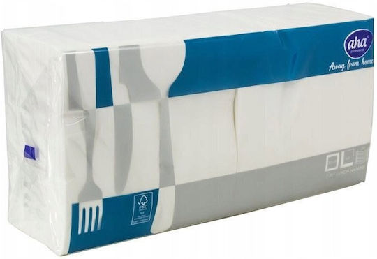 Aha Papierservietten 1 Pack Weiß 815g