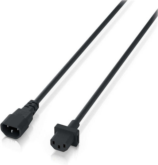 Ubiquiti IEC C13 / IEC C14 - IEC C13 / IEC C14 Cable 1.8m Black UACC-Cable-C13-C14
