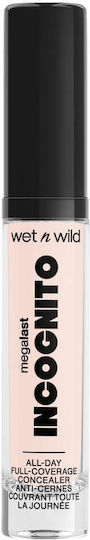 Wet n Wild Incognito Full Coverage Concealer Liquid Concealer Fair Beige 5.5ml