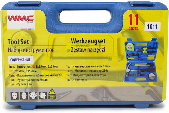 ISMA WMC-1011 Βαλίτσα με 11 Εργαλεία
