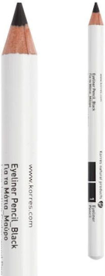 Korres Eyeliner Eye Pencil 1 Black