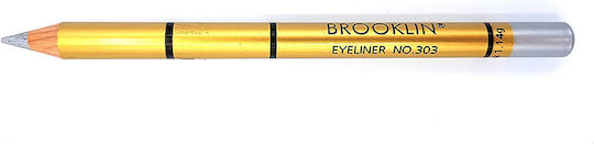 Impala Cosmetics Brooklin Weiches Augenstift Schatten 303 Silber