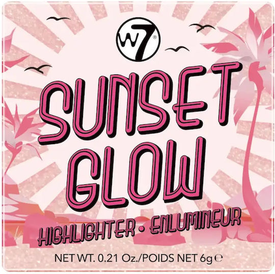 W7 Puder-Highlighter Sunset Glow
