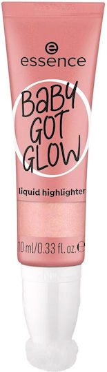 Baby Flüssiger Textmarker 20 Veilchenrosa Und Shine 10ml