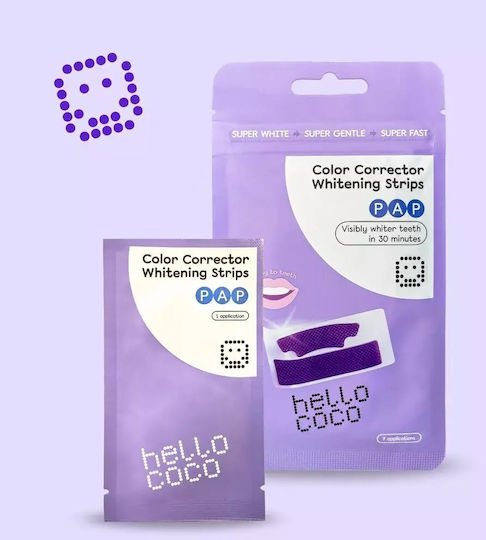 Hello Coco Streifen & Zahnpasta Zahnaufheller 14 Stück