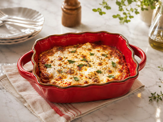 Oven Handles Square Heat-Resistant Cookware 25x25x8cm