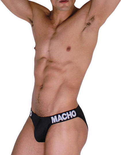 Macho Underwear Slip Sexy Bărbătesc Negru