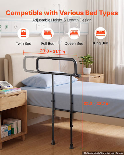 Vevor Vevor Krankenhausbett Zubehör Geländer DJKCBSDJKSXZCAPMR001V0