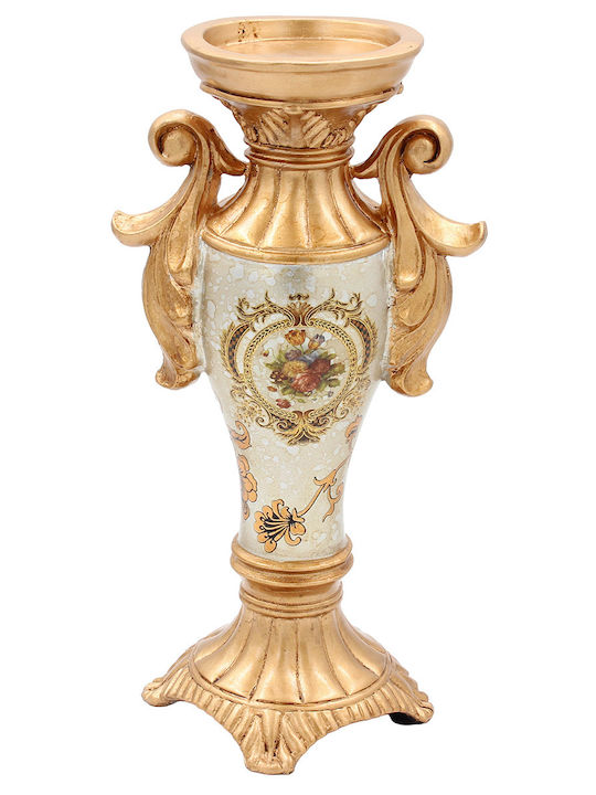 Keskor Keskor Polyresin Candle Holder 15x29x9.5cm