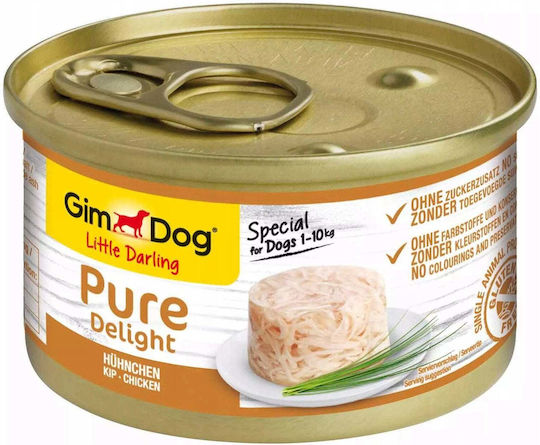 Wet Dog Food Cans with Chicken and Rice 150g