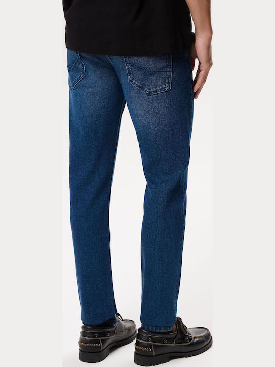 BLACKHART 264 Men's Jeans Pants Tapered Pomegranate