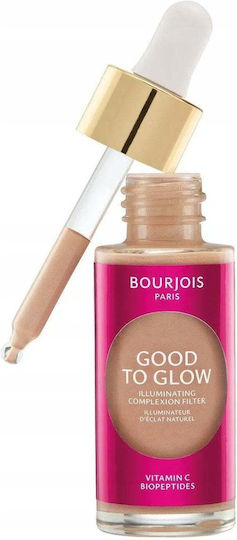 Bourjois Good To Glow Textmarker Leichtgewichtige Grundierung Primer 3-in-1 004 Hell Mittel 30ml